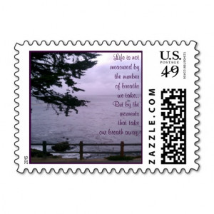 Cloudy Skies : Quote : Stamps