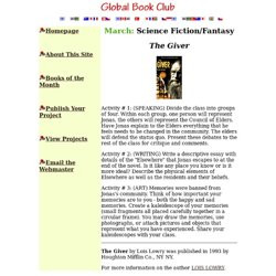 The+Giver+(%231)The Giver. March: Science Fiction/Fantasy The Giver ...
