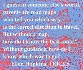 The Ellen Hopkins Quote of the Day is from TRICKS