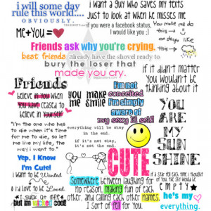 Cute Quotes - Polyvore
