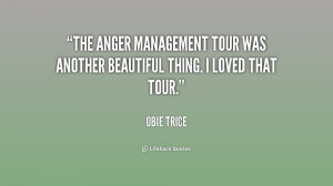 The Anger Management Tour was another beautiful thing. I loved that ...