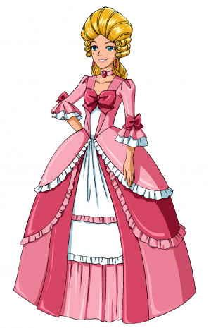 Totally Spies in awesome dresses for Versailles! High resolution: Sam ...