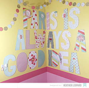 Step 1: Choose a handful of papers to use for your letters. I ...