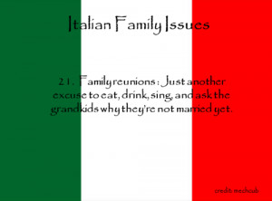 Italian Family Issues