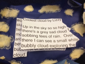 Cloud Personification Poetry