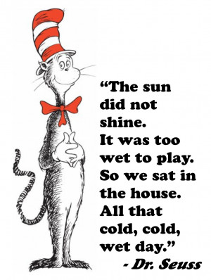 Cat In The Hat Quotes Reading The cat and the hat with a