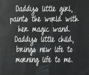 Daddy S Little Girl Quotes Pictures