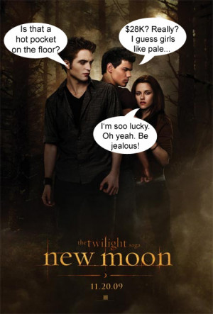 New Moon Poster Speaks!