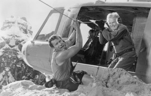 ... of Janine Turner, Michael Rooker and Ralph Waite in Cliffhanger (1993