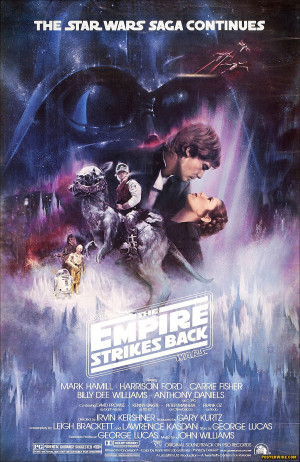 The Empire Strikes Back movie poster Style A