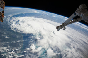 station view of tropical storm arthur iss040 e 030615 2 july 2014 one ...