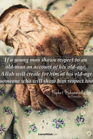 Respect older people