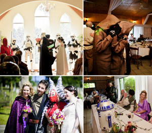 Firefly Wedding … and a Tardis and Princess Leia for some reason