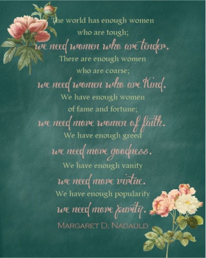 quote on Women from October 2013 LDS Conference (original quote ...