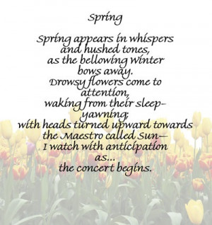 ... all of these fun spring poems and spring poems prayer poem spring 2014