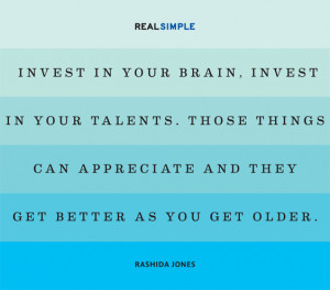 ... RealSimple : Invest in yourself. # quotes Quote about Life