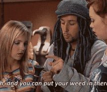 funny, movie, quote, text, the hot chick, weed