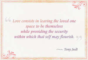 Love Quotes Valentine Day Tony Judt Oprah