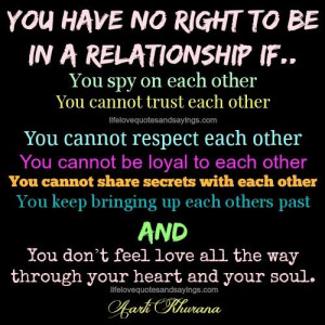 Don’t Stay In A Relationship If..