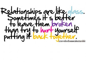Broken relationships