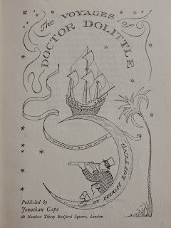 Hugh LOFTING, The Voyages of Doctor Dolittle , 1923.