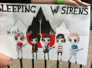 Sleeping With Sirens Doodle