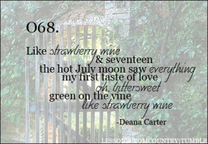 Strawberry Wine - Deana Carter