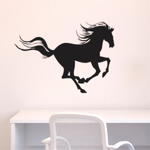 Galloping Horse Wall Quotes™ Wall Art Decal