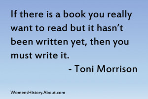 Toni Morrison Quote - Jone Johnson Lewis
