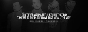 rock song quotes | red hot chili peppers alternative rock quotes ...