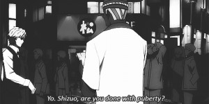 Durarara Shizuo Heiwajima Quotes