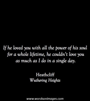 Love quotes emily bronte