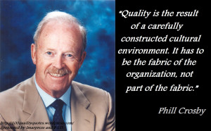 Remembering Philip B. Crosby… “Quality is free”