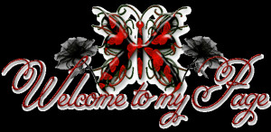 Glitter Text » Welcome » Welcome to my Page