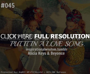alicia keys, quotes, sayings, you love me, song