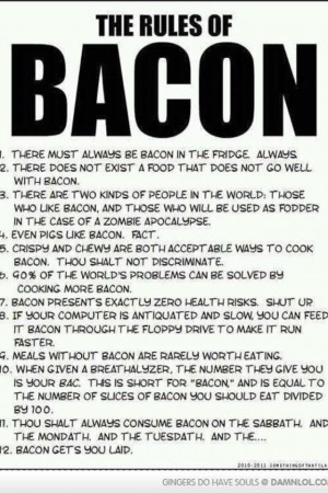 You gotta love bacon!!