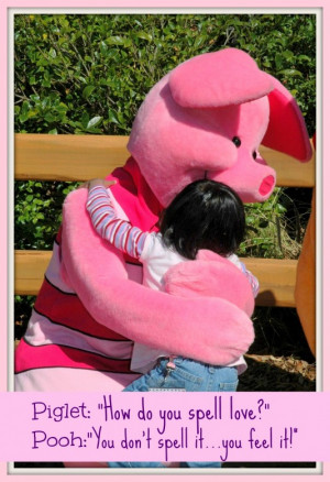 Piglet quote-Energizer Bunnies' Mommy Reports Photo Copyright- Disney ...