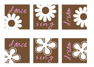 this design is fun to put on 7x7 wood plaques or 6x6 wood blocks and ...