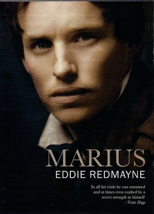 ... Eddie Redmayne, People Singing, Les Miserables Marius, Les Miz