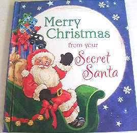 Merry Christmas Secret Santa Gift Book