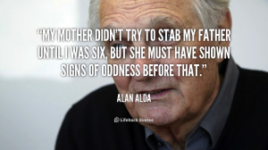Alan Alda Mother
