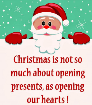 Merry Christmas santa Quotes
