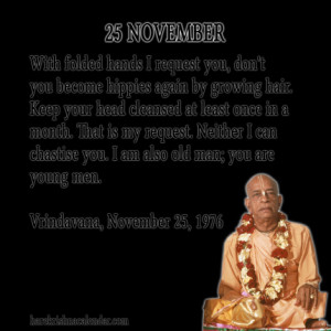 Following are important quotes of Srila Prabhupada, which he spock in ...