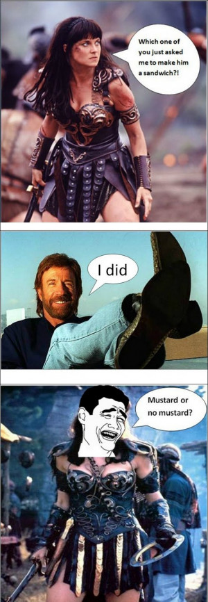 to make him a sandwich chuck norris posted by black best quotes ...