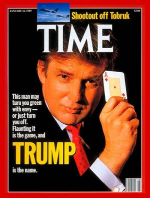 1980's images | TIME Magazine Cover: Donald Trump - Jan. 16, 1989 ...