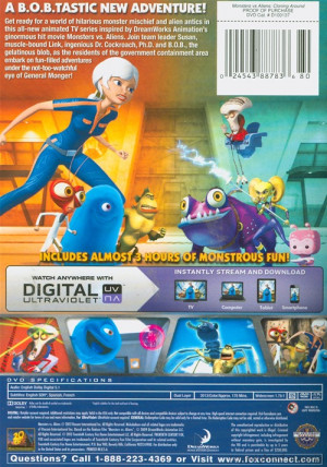 DVD Review: MONSTERS VS ALIENS: CLONING AROUND