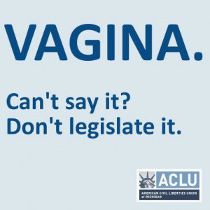 Eslogan de ACLU en http://www.democraticunderground.com/1002813664