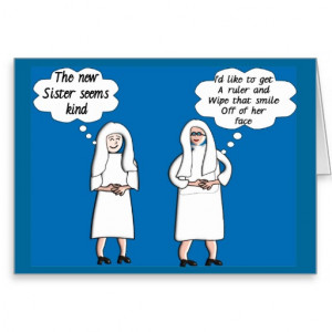 Funny Nun Cards 