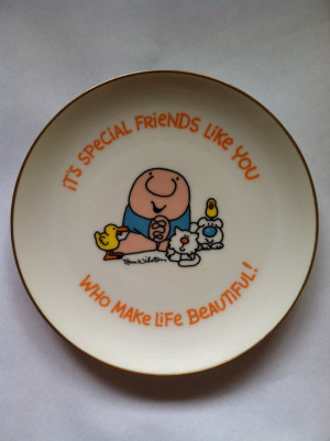Vintage Ziggy Cartoon Character Collectors Plate 
