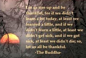 Buddha Thankful